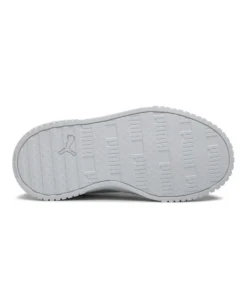 PUMA - Sneaker alta bianca e nera con dettagli oro, numerata 36/39 - CAVEN 2.0 MID JR