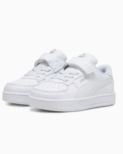 PUMA - Sneaker da bambina bianca con strappo, numerata 20/27 - CAVEN 2.0 AC INF