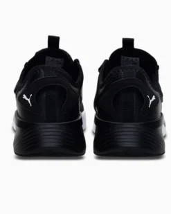 PUMA - Sneaker da uomo nera e bianca in mesh traspirante con soletta in memory foam - RETALIATE 2