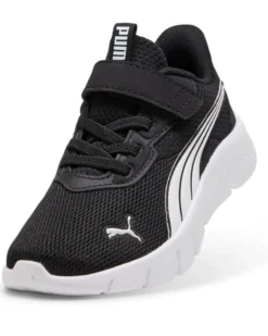 PUMA - SNEAKER JUNIOR FLEXFOCUS LITE MODERN PS NERA E BIANCA, NUMERATA DAL 28 AL 35, 401519-01
