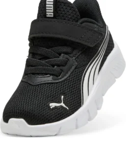 PUMA - SNEAKER KIDS FLEXFOCUS MODERN AC+ TD NERA CON DETTAGLI BIANCHI, NUMERATA 20/27, 311523-01