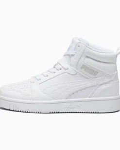 PUMA - sneakers alta REBOUND V6 MID bianca numerata 36/39 393831-05