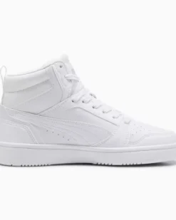PUMA - sneakers alta REBOUND V6 MID bianca numerata 36/39 393831-05