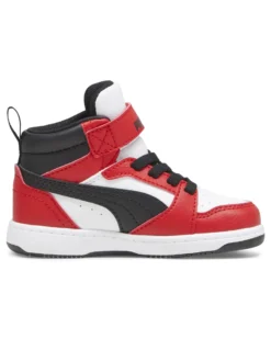 PUMA - Sneakers alta REBOUND V6 MID per bimbi ai primi passi numerata 20/27 396542-03