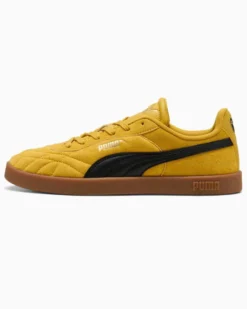PUMA - SNEAKERS CLUB II INDOOR SD GIALLA E NERA DA UOMO, 404465-03