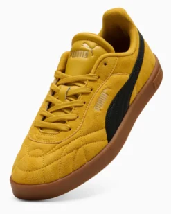 PUMA - SNEAKERS  CLUB II INDOOR SD  GIALLA E NERA DA UOMO, 404465-03
