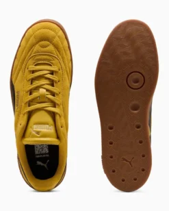 PUMA - SNEAKERS  CLUB II INDOOR SD  GIALLA E NERA DA UOMO, 404465-03