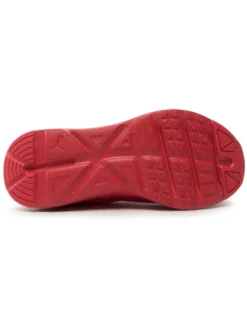 PUMA - Sneakers da bambino rossa e nera con soletta in memory foam, numerata 28/35 - ENZO 2 REFRESH AC PS