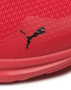 PUMA - Sneakers da bambino rossa e nera con soletta in memory foam, numerata 28/35 - ENZO 2 REFRESH AC PS