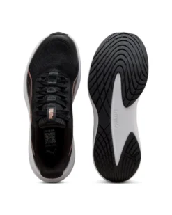 PUMA - SNEAKERS DASHER LITE SLIPTECH NERA CON DETTAGLI ROSE GOLD DA DONNA, 312963-01