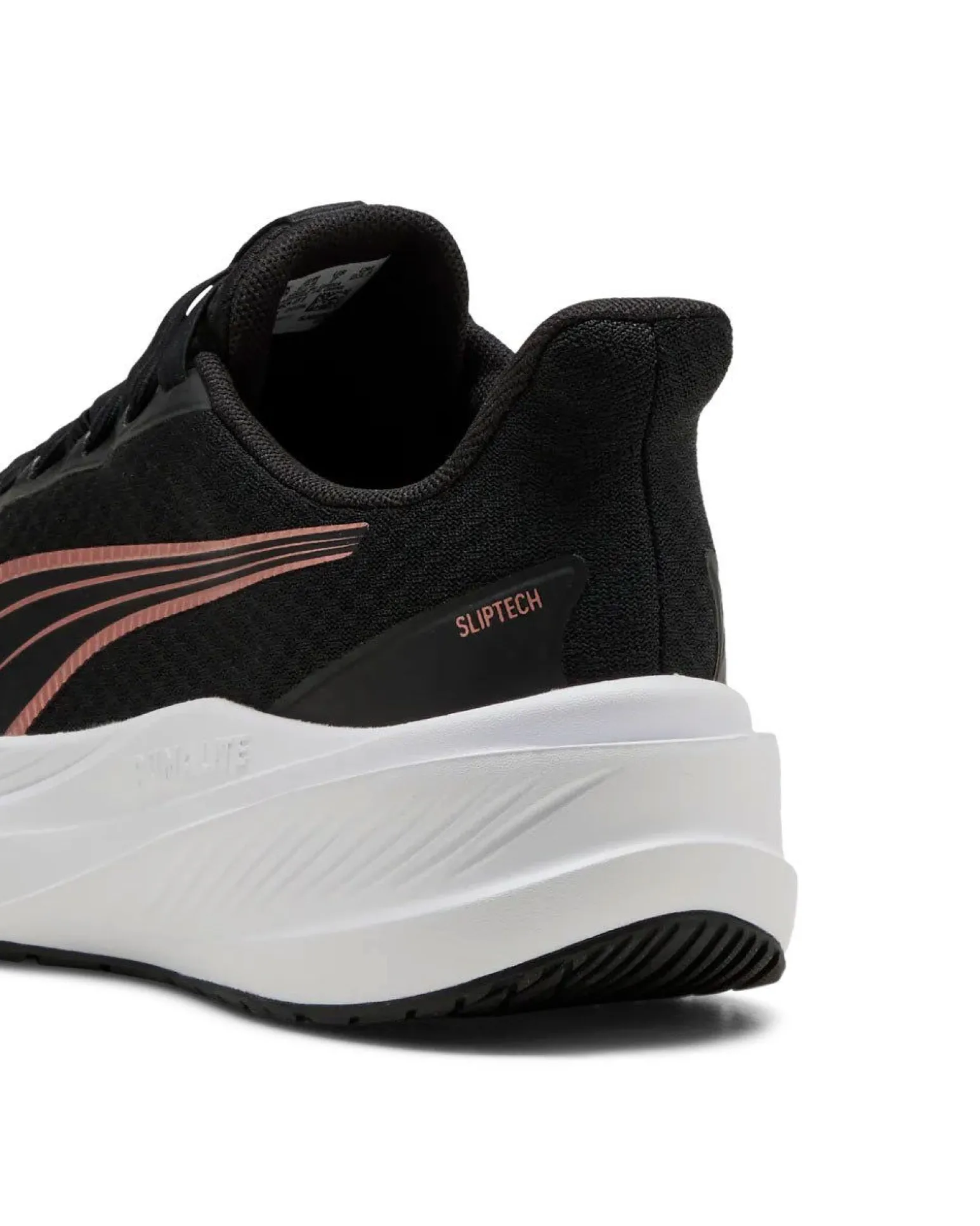 PUMA - SNEAKERS DASHER LITE SLIPTECH NERA CON DETTAGLI ROSE GOLD DA DONNA, 312963-01