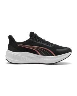 PUMA - SNEAKERS DASHER LITE SLIPTECH NERA CON DETTAGLI ROSE GOLD DA DONNA, 312963-01