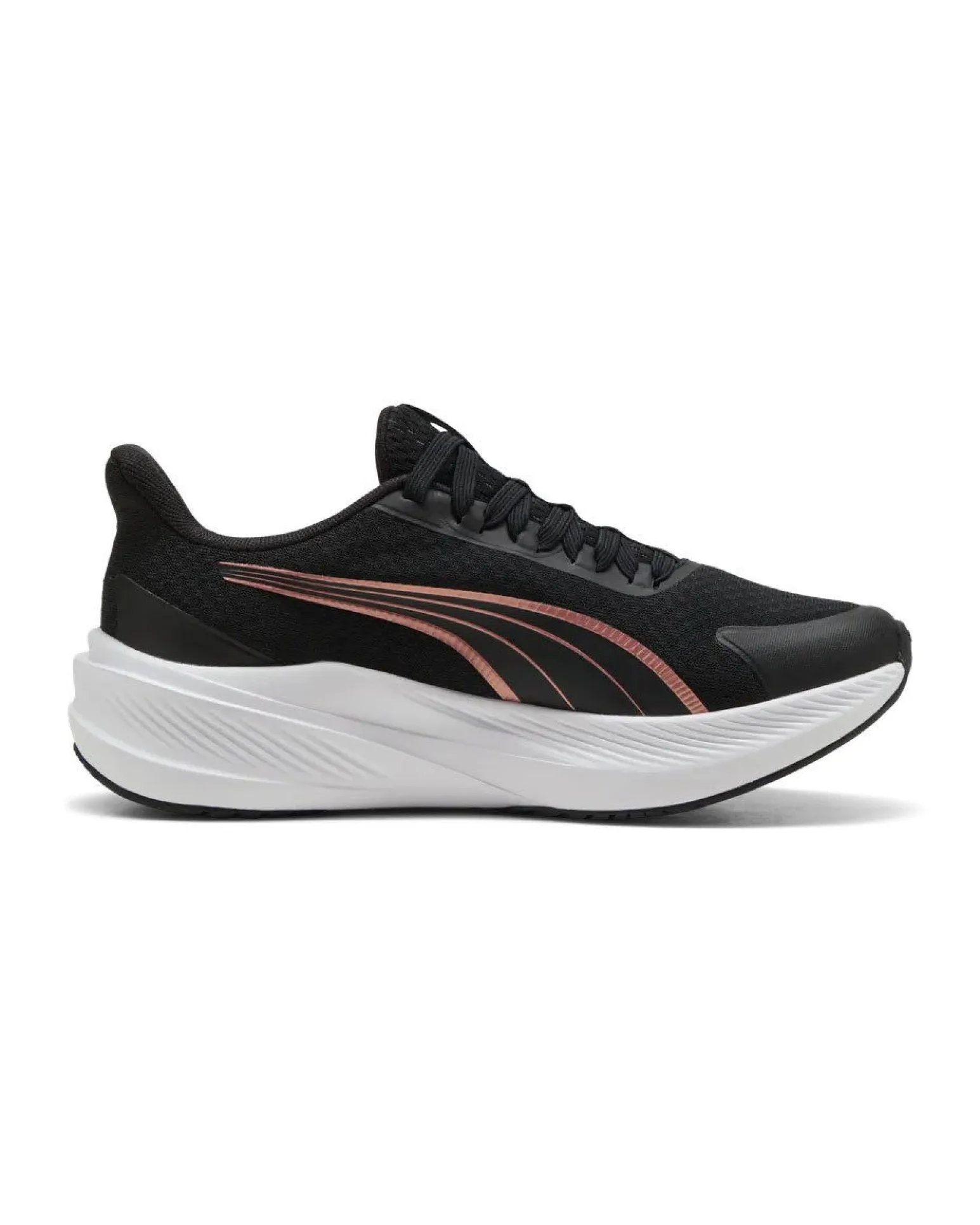 PUMA - SNEAKERS DASHER LITE SLIPTECH NERA CON DETTAGLI ROSE GOLD DA DONNA, 312963-01