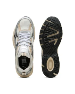 PUMA - SNEAKERS DA UOMO  BIANCA, NERA E BEIGE MILENIO TECH,  402623-03