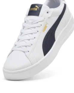 PUMA - SNEAKERS DA UOMO COURT CLASSICO  BIANCA E BLU - 400284-01