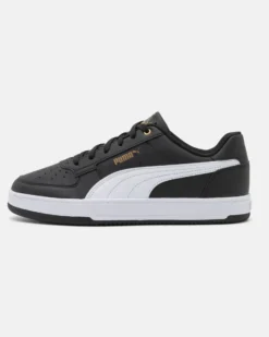 PUMA - Sneakers da uomo nera e bianca con dettagli oro - CAVEN 2.0
