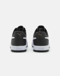 PUMA - Sneakers da uomo nera e bianca con dettagli oro - CAVEN 2.0
