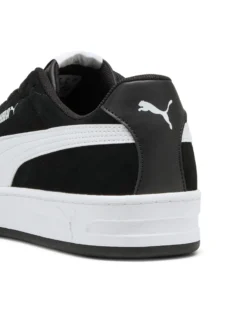 PUMA - SNEAKERS DA UOMO NERA E BIANCA COURT CLASSIC CLEAN SD, 402680-01
