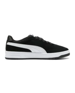 PUMA - SNEAKERS DA UOMO NERA E BIANCA COURT CLASSIC CLEAN SD, 402680-01