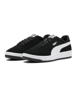 PUMA - SNEAKERS DA UOMO NERA E BIANCA COURT CLASSIC CLEAN SD, 402680-01