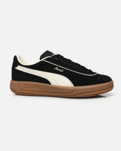 PUMA - SNEAKERS DONNA NERE E BIANCHE CLUB KLASSIKA SUEDE, 400718-02