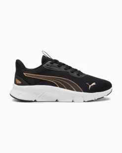 PUMA - SNEAKERS FLEXFOCUS LITE MODERN NERA CON DETTAGLI ORO DA DONNA, 310093-08