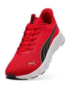 PUMA - SNEAKERS FLEXFOCUS LITE MODERN ROSSA CON DETTAGLI NERI E GRIGI DA UOMO, 310093-37
