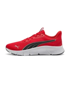 PUMA - SNEAKERS FLEXFOCUS LITE MODERN ROSSA CON DETTAGLI NERI E GRIGI DA UOMO, 310093-37