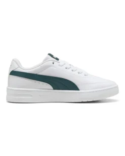 PUMA - SNEAKERS JUNIOR BIANCA E VERDE COURT CLASSIC CLEAN GS DAL 36 AL 39, 403750-04