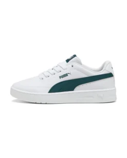 PUMA - SNEAKERS JUNIOR BIANCA E VERDE COURT CLASSIC CLEAN GS DAL 36 AL 39, 403750-04