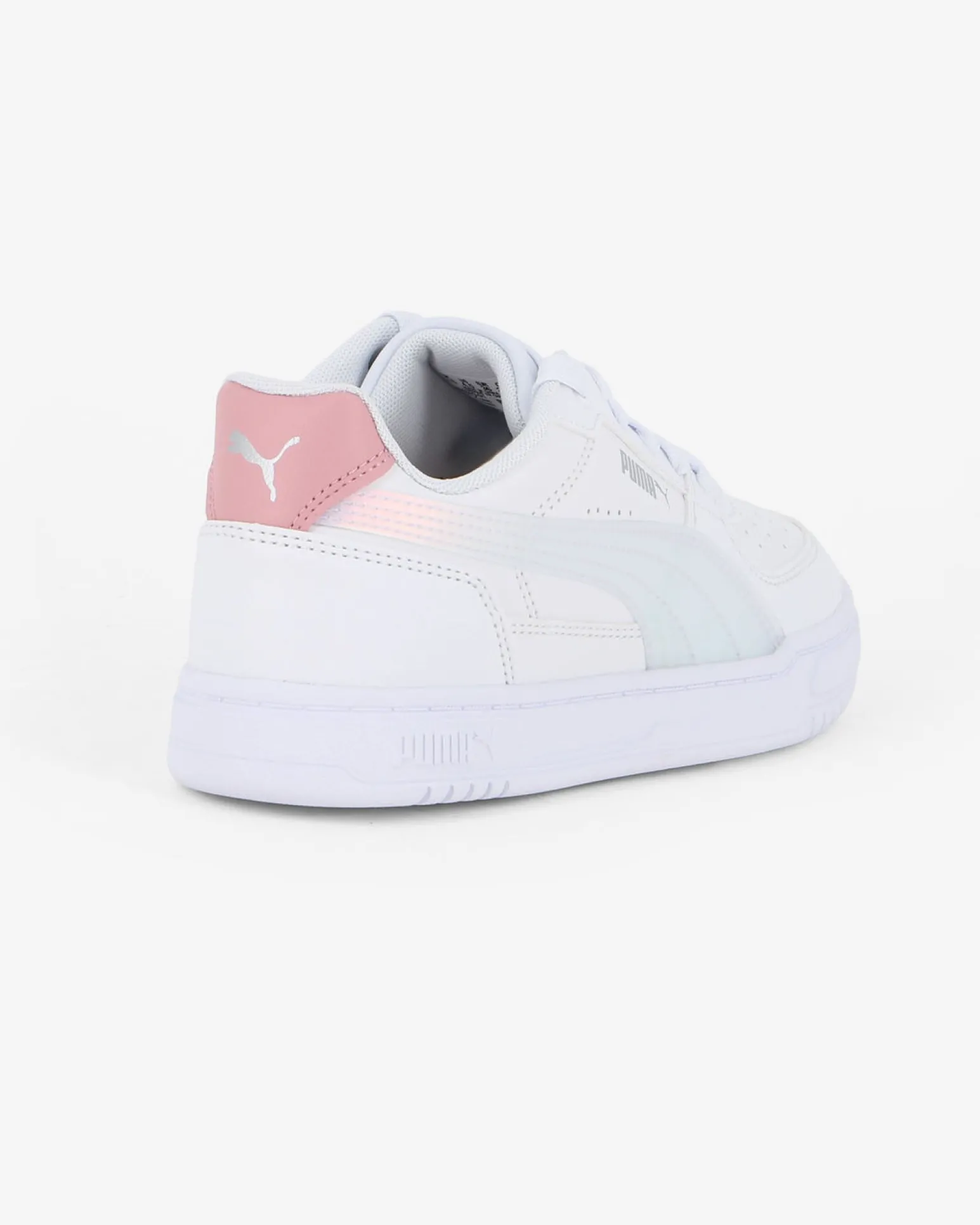 PUMA - SNEAKERS JUNIOR CAVEN III HOLO 2.0 GS BIANCA CON DETTAGLI ROSA DAL 36 AL 39, 406893-01