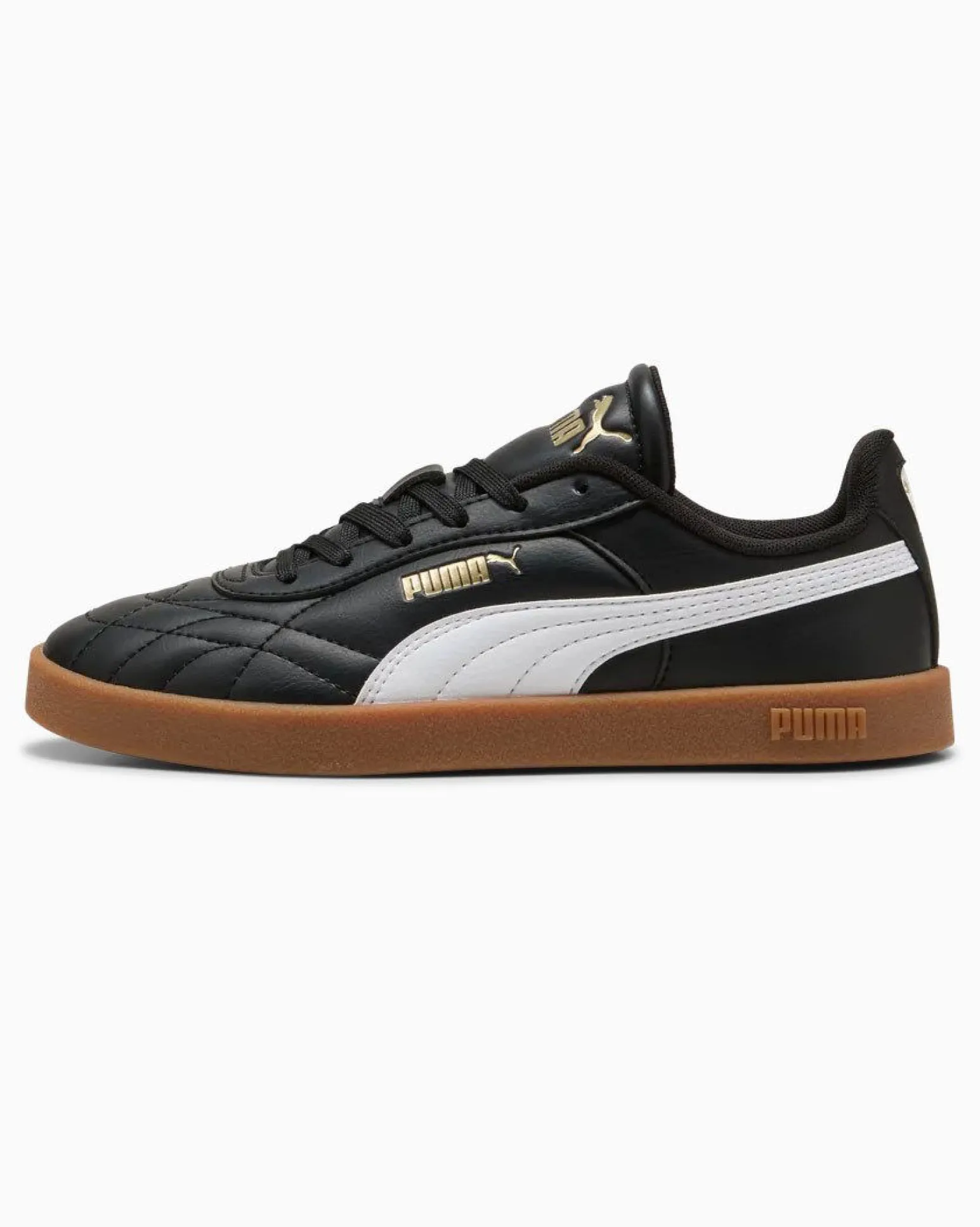PUMA - SNEAKERS JUNIOR CLUB II INDOOR GS NERA E BIANCA DAL 36 AL 39, 406252-01