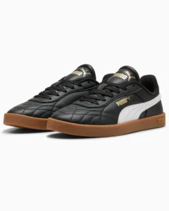 PUMA - SNEAKERS JUNIOR CLUB II INDOOR GS NERA E BIANCA DAL 36 AL 39, 406252-01