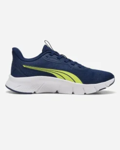 PUMA - SNEAKERS JUNIOR FLEXFOCUS LITE MODERN GS BLU SCURO, GIALLO FLUO, NUMERATA 36/39, 401517-37