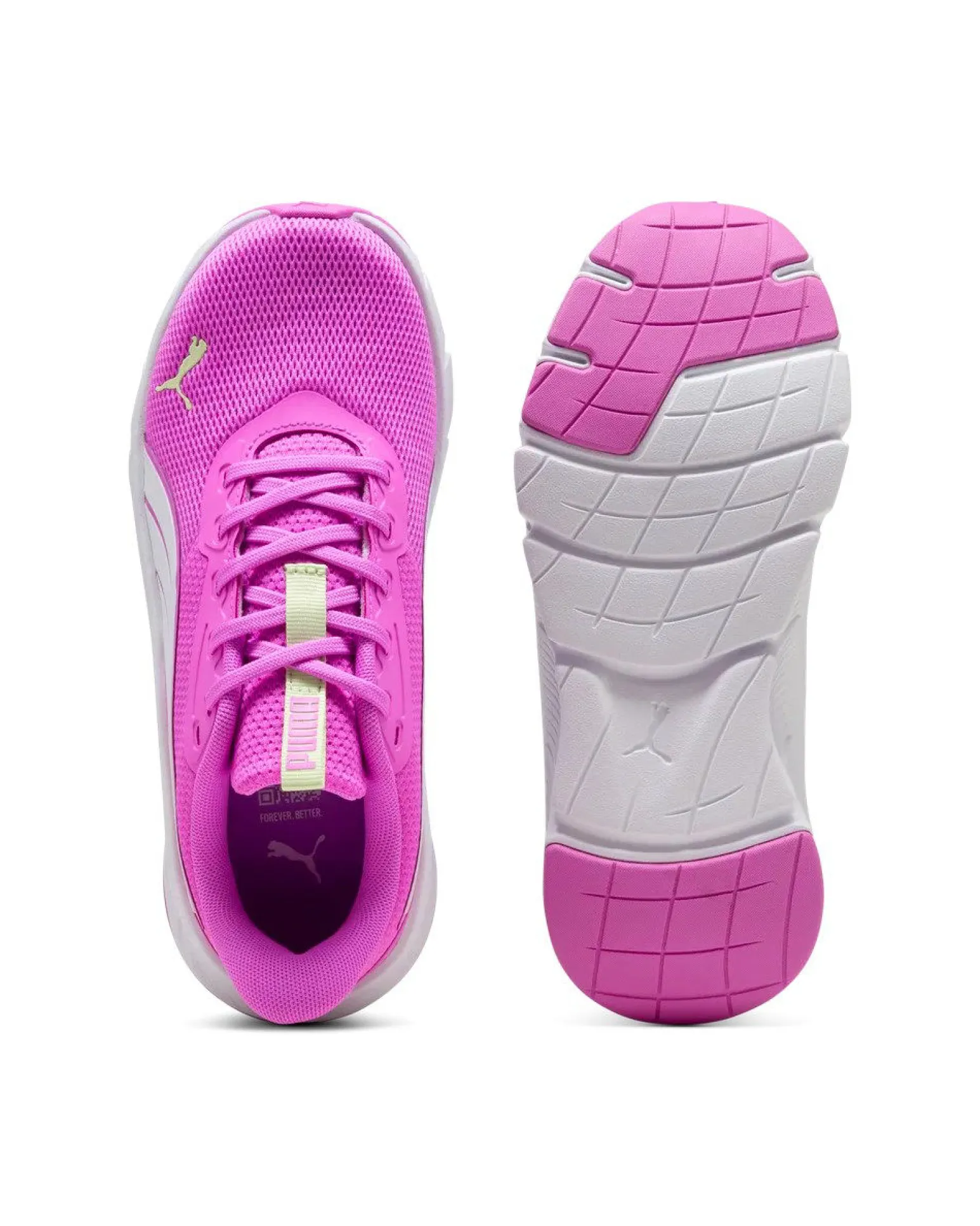 PUMA - SNEAKERS JUNIOR FLEXFOCUS LITE MODERN GS FUXIA E BIANCA, NUMERATA 36/39, 401517-27