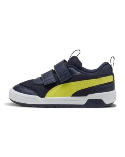 PUMA - SNEAKERS JUNIOR MULTIFLEX 2 MESH V PS BLU E GIALLA DAL 28 AL 35, 405646-02