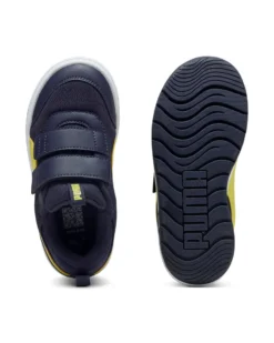 PUMA - SNEAKERS JUNIOR MULTIFLEX 2 MESH V PS BLU E GIALLA DAL 28 AL 35, 405646-02