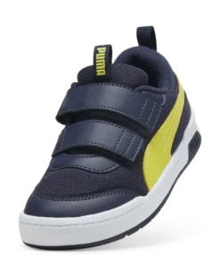PUMA - SNEAKERS JUNIOR MULTIFLEX 2 MESH V PS BLU E GIALLA DAL 28 AL 35, 405646-02