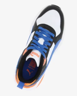PUMA - SNEAKERS JUNIOR TRINITY 2 LT GS BIANCA, NERA E ARANCIONE NUMERATA 36/39 , 403703-12