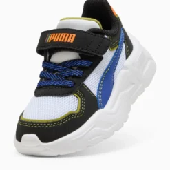 PUMA - SNEAKERS  KIDS BIANCHE, NERE, BLU, VERDI E ARANCIONI TRINITY LITE STARBLITZ AC+TD  DAL 20 AL 27, 400664-02