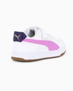 PUMA - SNEAKERS KIDS CAVEN III AC+INF TD  BIANCA CON DETTAGLI FUXIA DAL 28 AL 35, 406239-10