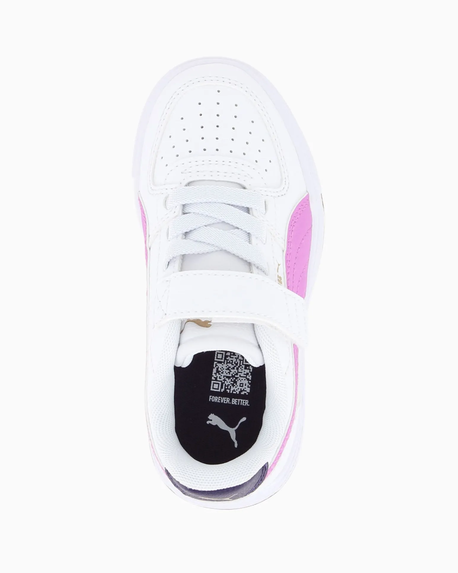 PUMA - SNEAKERS KIDS CAVEN III AC+INF TD BIANCA CON DETTAGLI FUXIA DAL 28 AL 35, 406239-10