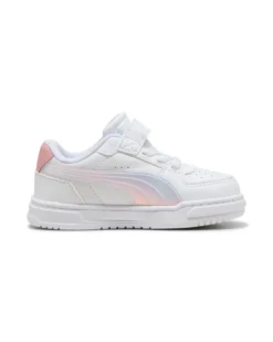 PUMA - SNEAKERS KIDS CAVEN III HOLO 2.0 BIANCA CON DETTAGLI ROSA DAL 20 AL 27, 406895-01
