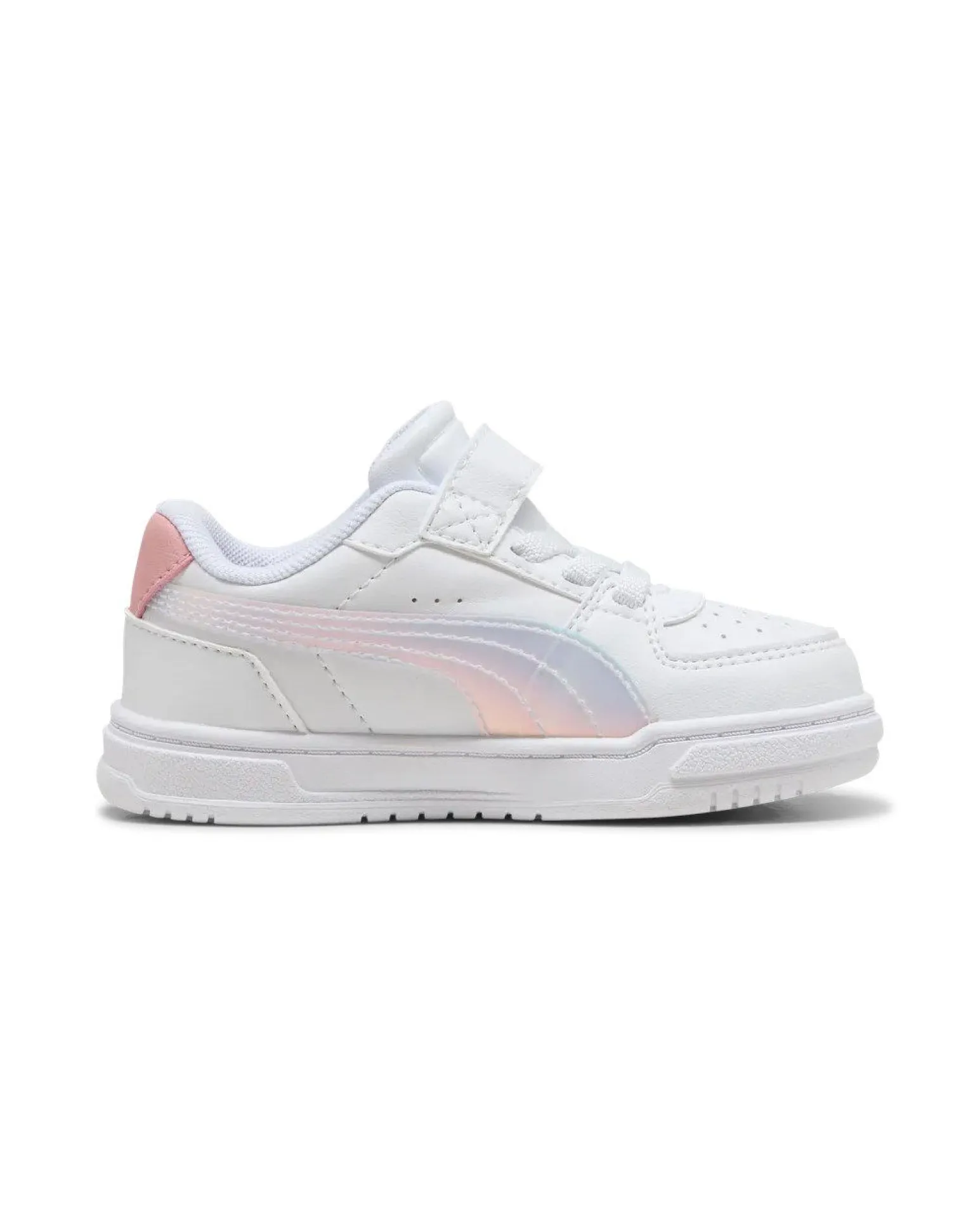 PUMA - SNEAKERS KIDS CAVEN III HOLO 2.0 BIANCA CON DETTAGLI ROSA DAL 20 AL 27, 406895-01