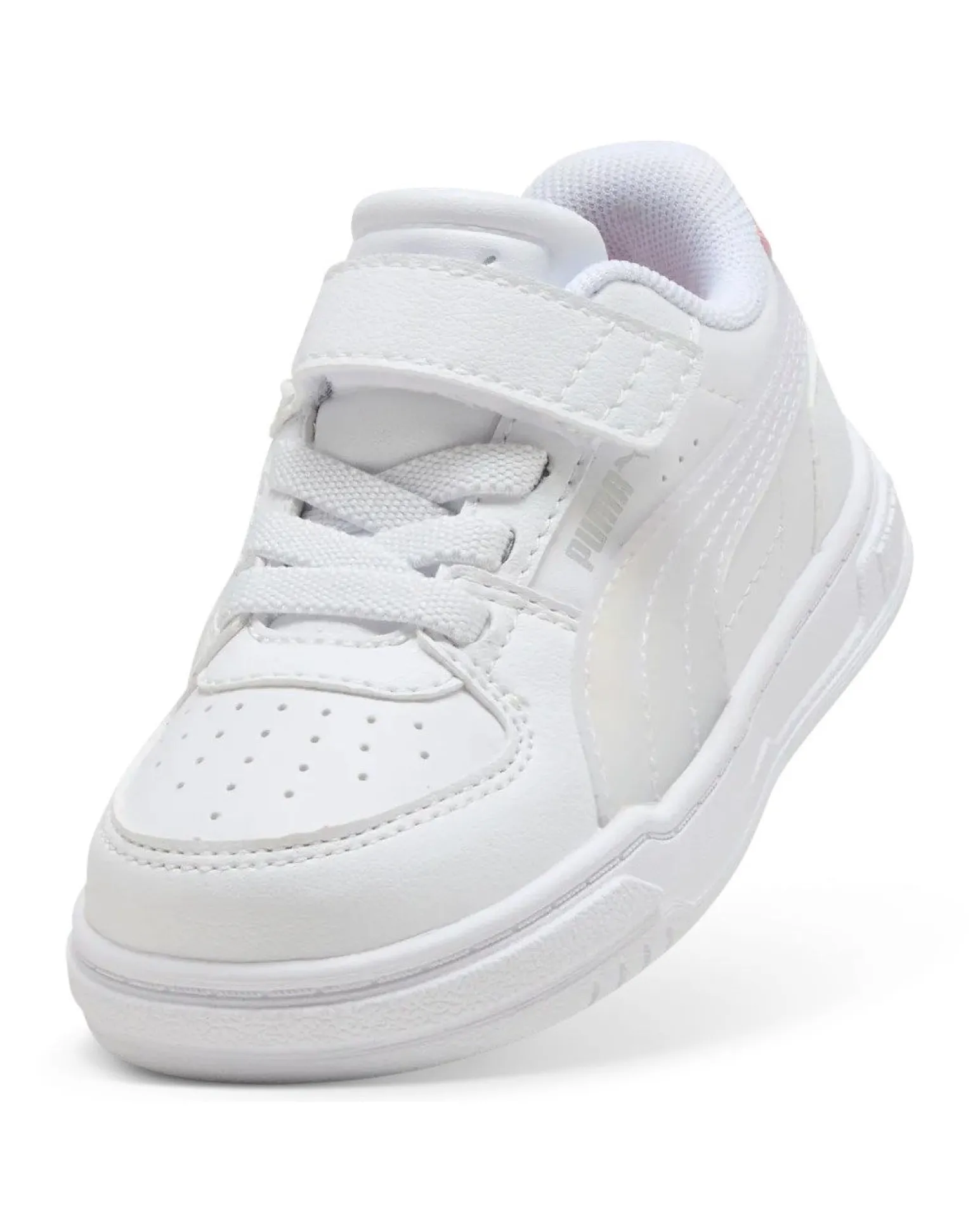 PUMA - SNEAKERS KIDS CAVEN III HOLO 2.0 BIANCA CON DETTAGLI ROSA DAL 20 AL 27, 406895-01