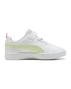 PUMA - SNEAKERS KIDS CRICKIE AC PS BIANCA E LIME DAL 28 AL 35, 385836-46