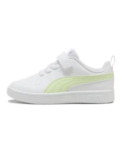 PUMA - SNEAKERS KIDS CRICKIE AC PS BIANCA E LIME DAL 28 AL 35, 385836-46