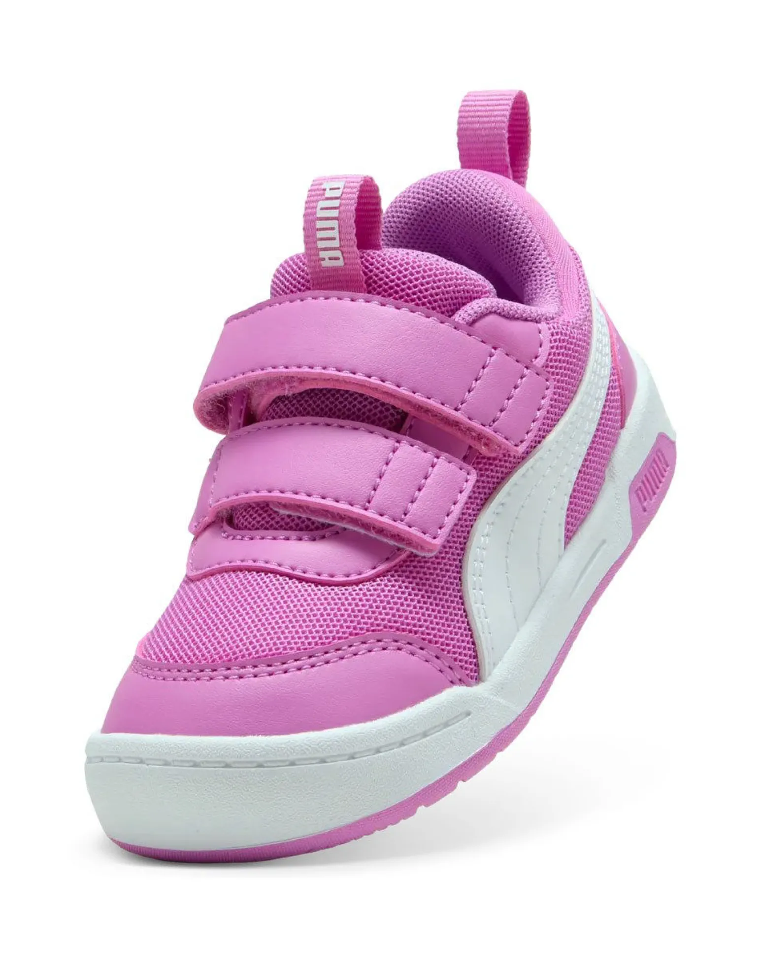 PUMA - SNEAKERS KIDS MULTIFLEX 2 MESH V TD ROSA E BIANCO, NUMERATA DAL 20 AL 27, 405647-03
