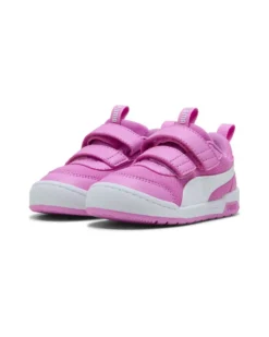 PUMA - SNEAKERS KIDS MULTIFLEX 2 MESH V TD ROSA E BIANCO, NUMERATA DAL 20 AL 27, 405647-03