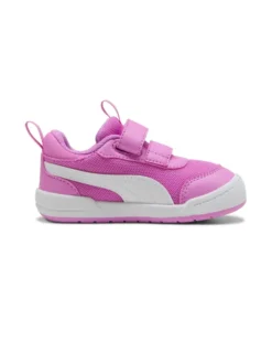 PUMA - SNEAKERS KIDS MULTIFLEX 2 MESH V TD ROSA E BIANCO, NUMERATA DAL 20 AL 27, 405647-03